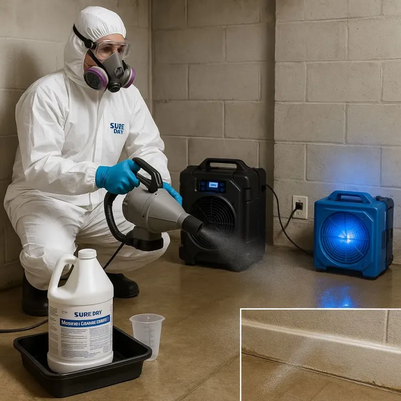 Sanitization and Odor Removal process in Del City, OK